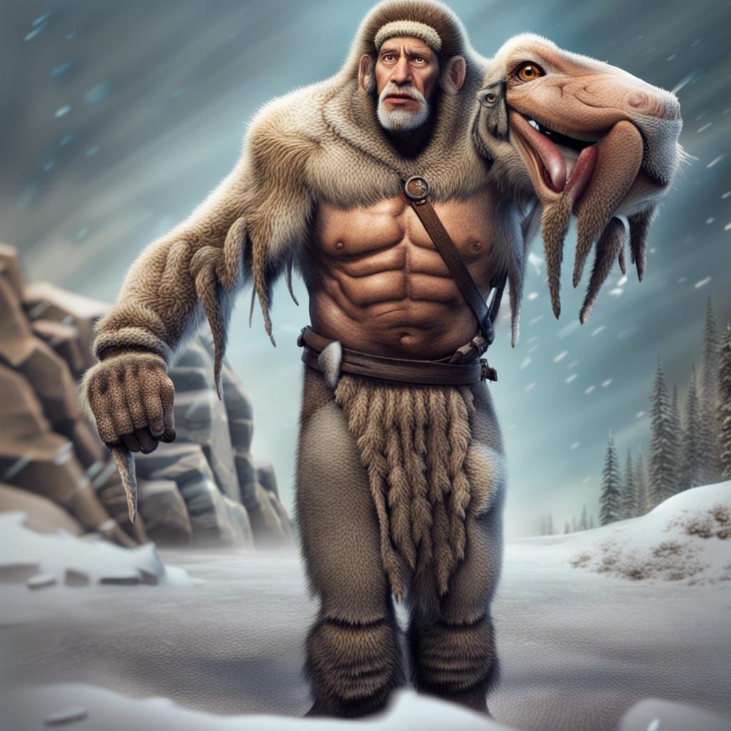 Ice age man