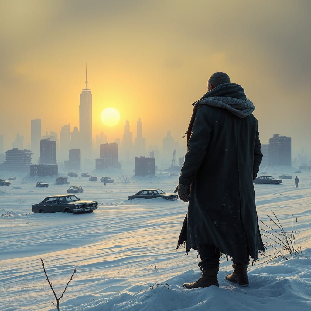 Apocalyptic winter   by @Marv