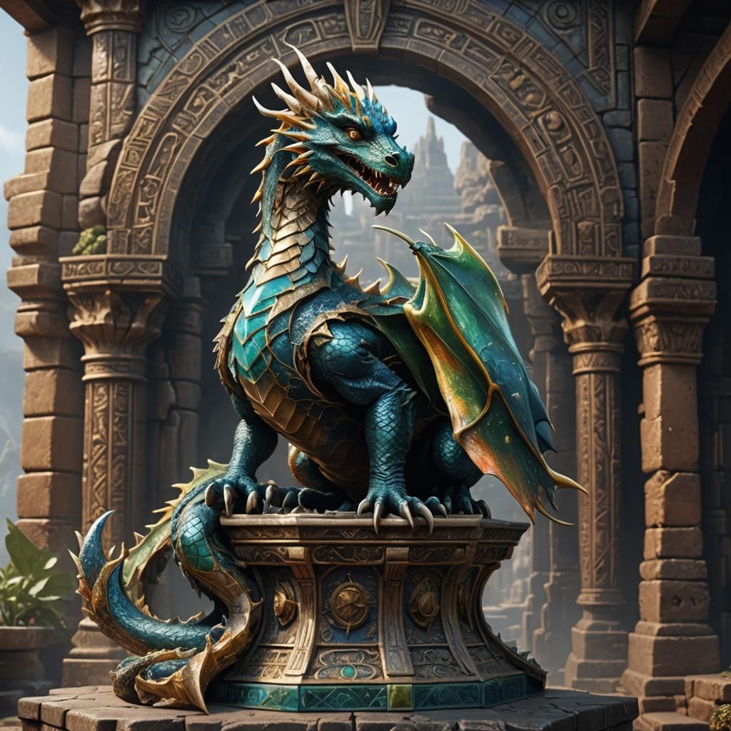 A long forgotten relic of an ancient empire.. 