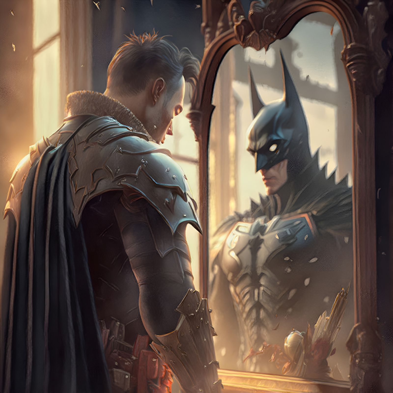 Midjourney v4: is the mask a disguise or is it your true self?