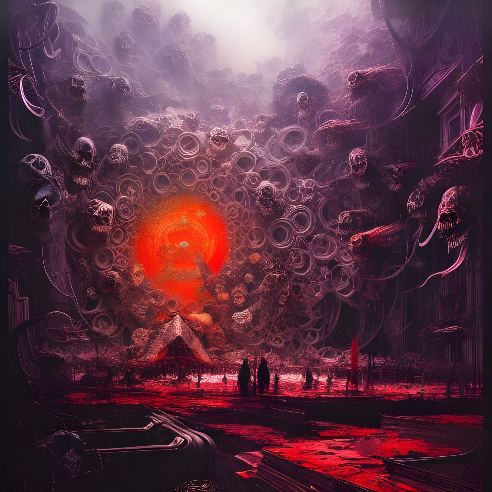 Hells Portal - AI Generated Artwork - NightCafe Creator