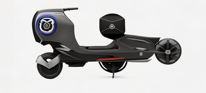 A Piaggio NRG Power moped with a stylish look whit Enderdawo
