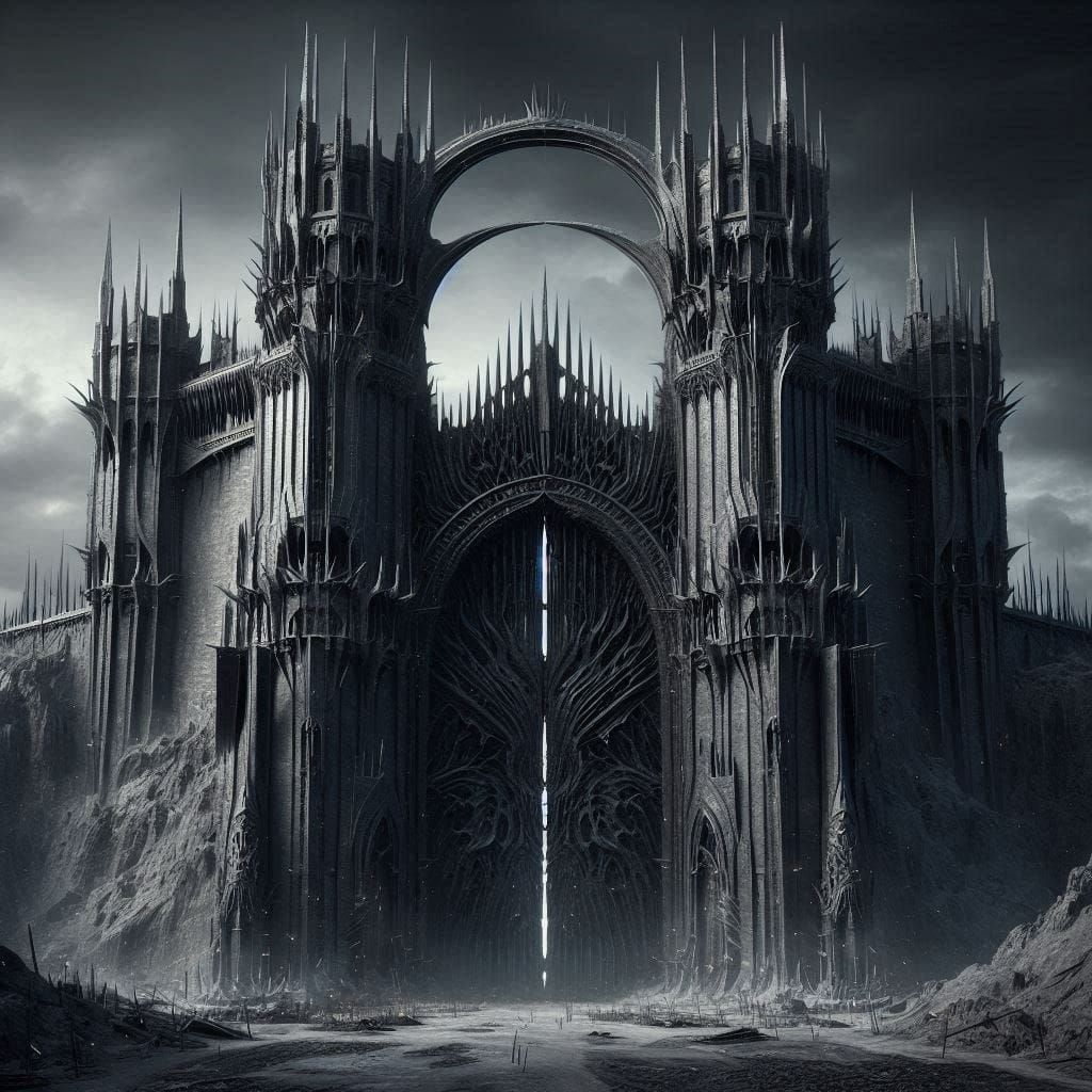 Morannon - The Black Gate - Entrance to Mordor