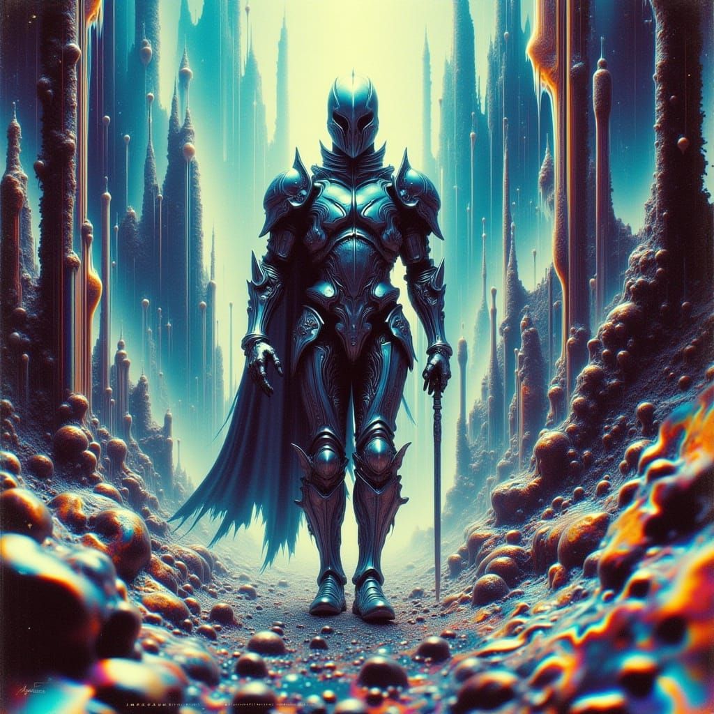 <lora:Chemical Burn:1.0> Vintage surreal photo art: distorted chemical burn imagery merges with psychedelic glitch sinister vintage aestheti...