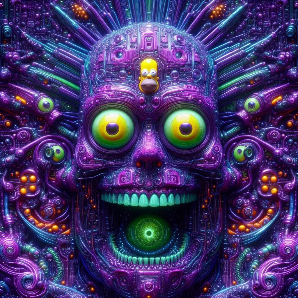 Homer's Ayahuasca Trip