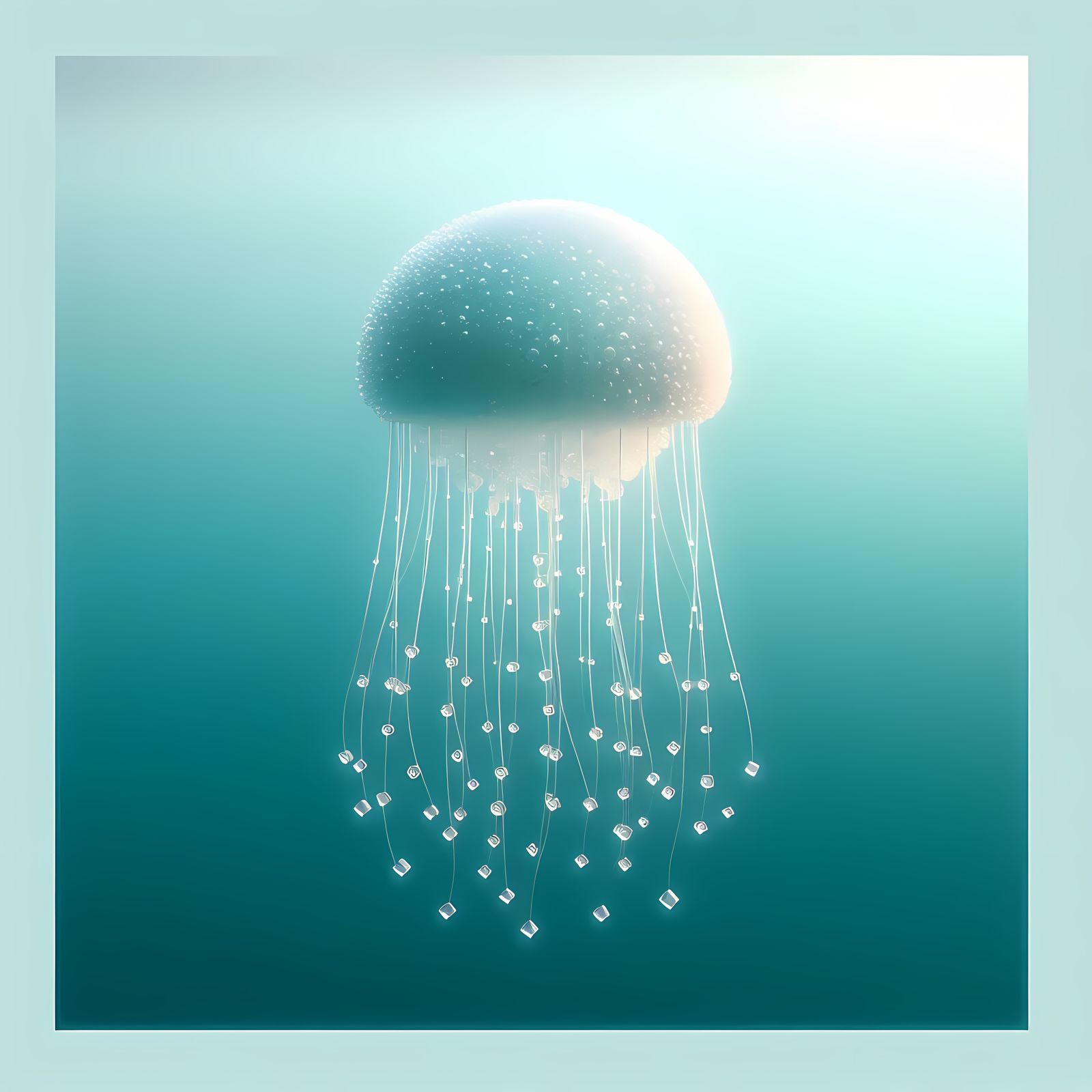 Luminous Beaded Jellyfîsh (2)