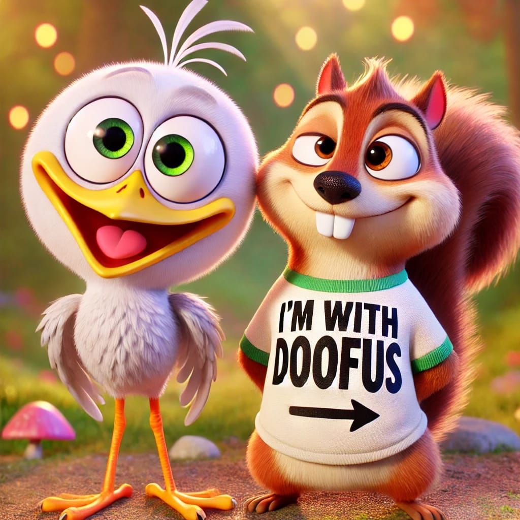 Who's the Doofus now, Mr. Mischievous???