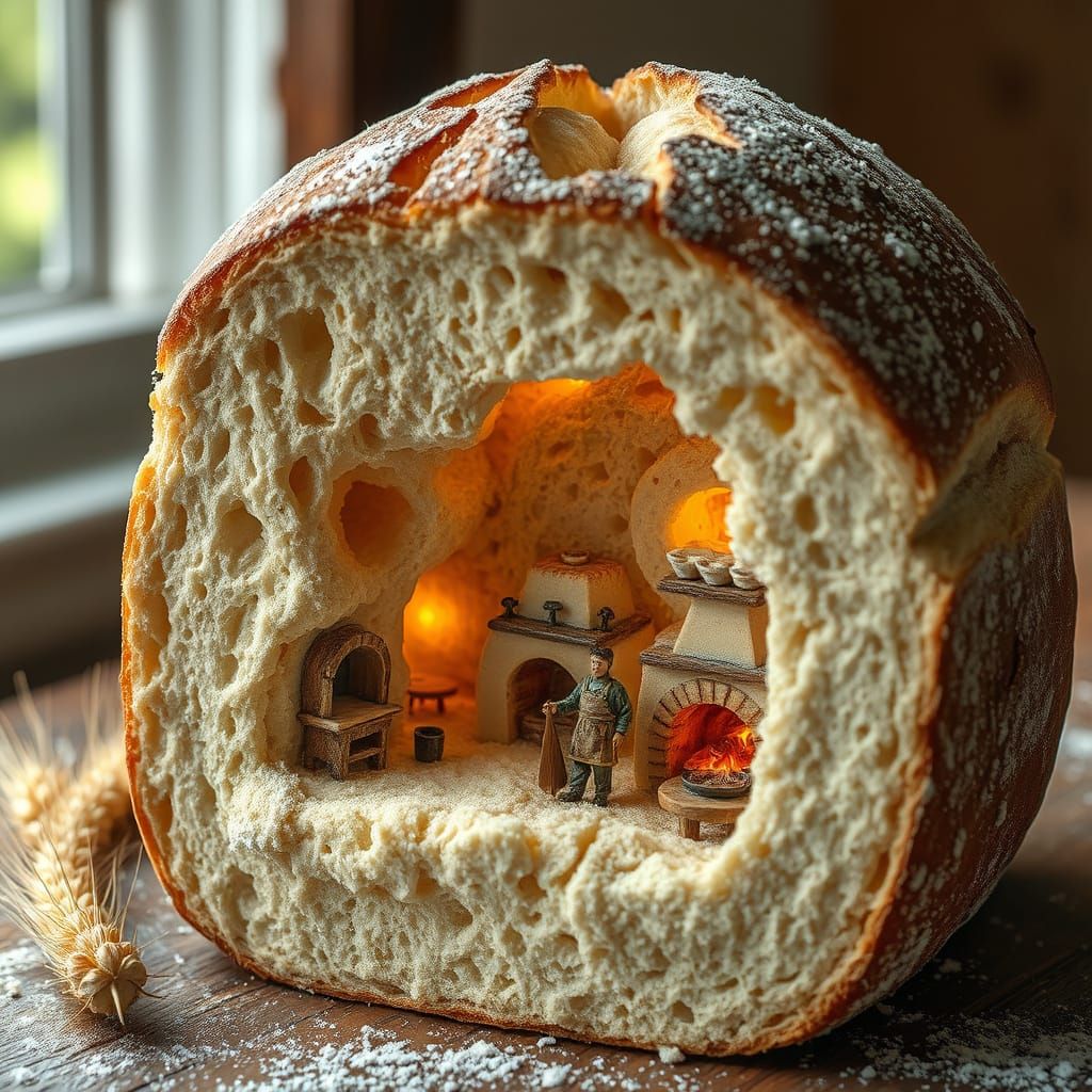 Bread Maker  by @Fae