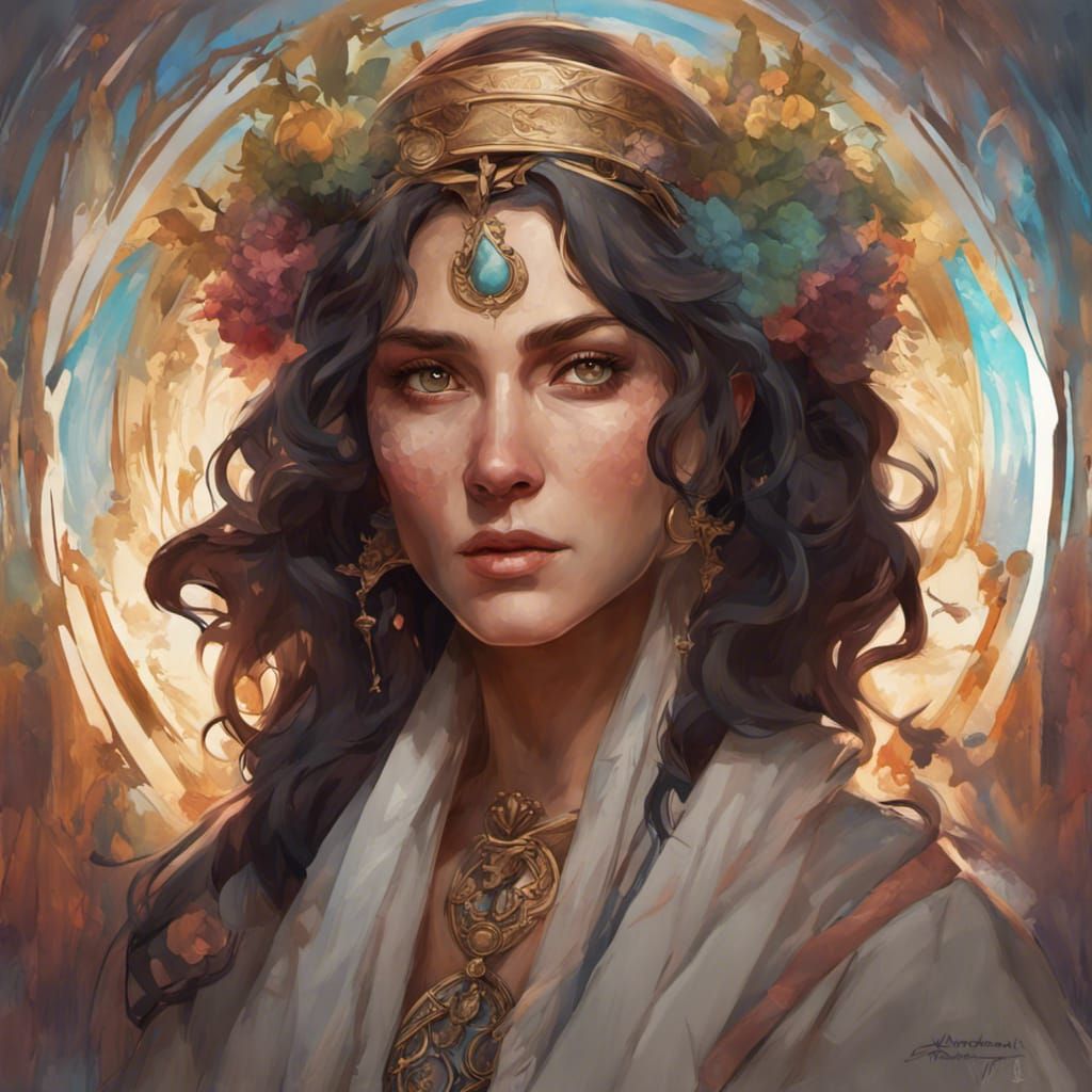 Jewish, Mother, Healer - AI Generated Artwork - NightCafe Creator