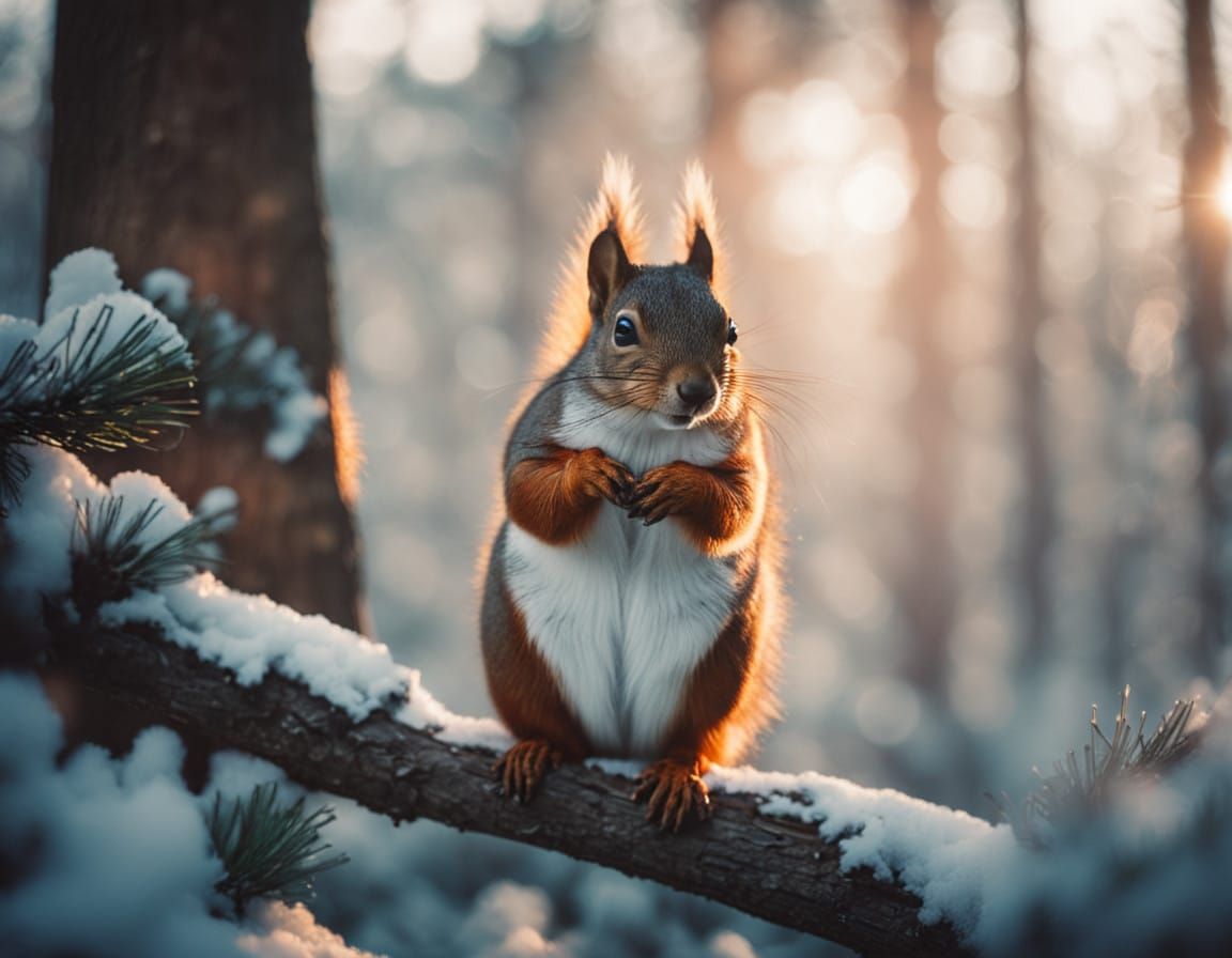 morning in the forest   by @eva