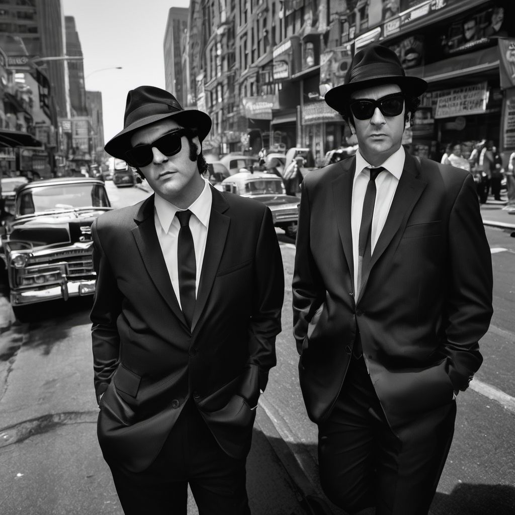 THE BLUES BROTHERS.