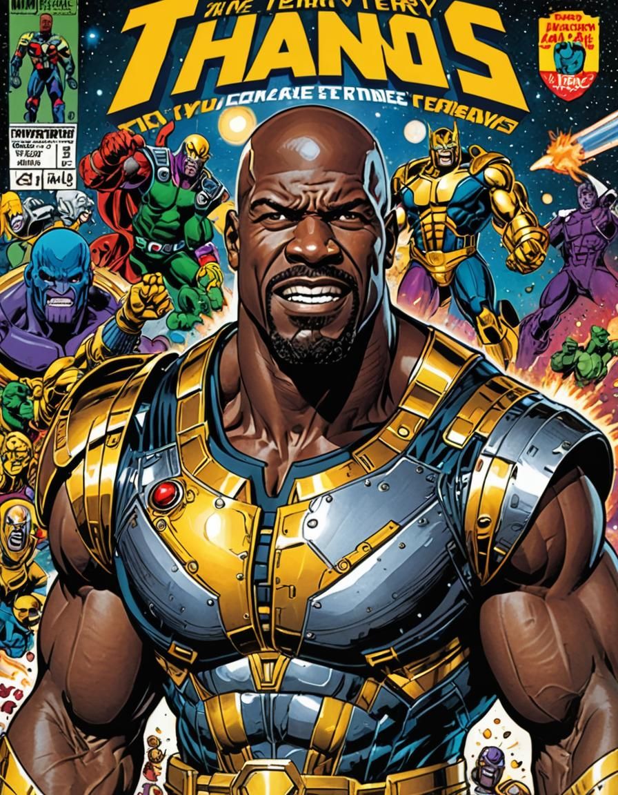 Terry Crews is Thanos