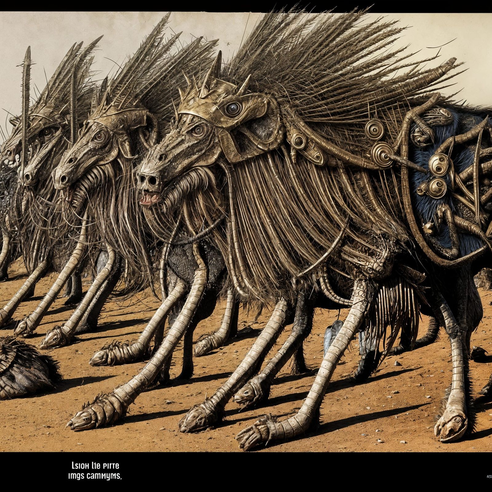 Abbadons Locusts from the bottomless pit