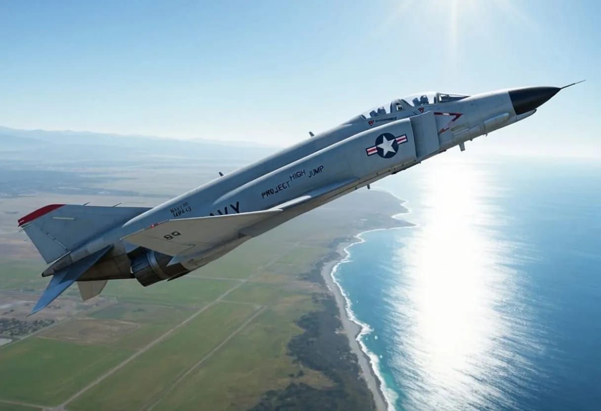 F4H-1 Phantom II, Cdr John Young, Project High Jump