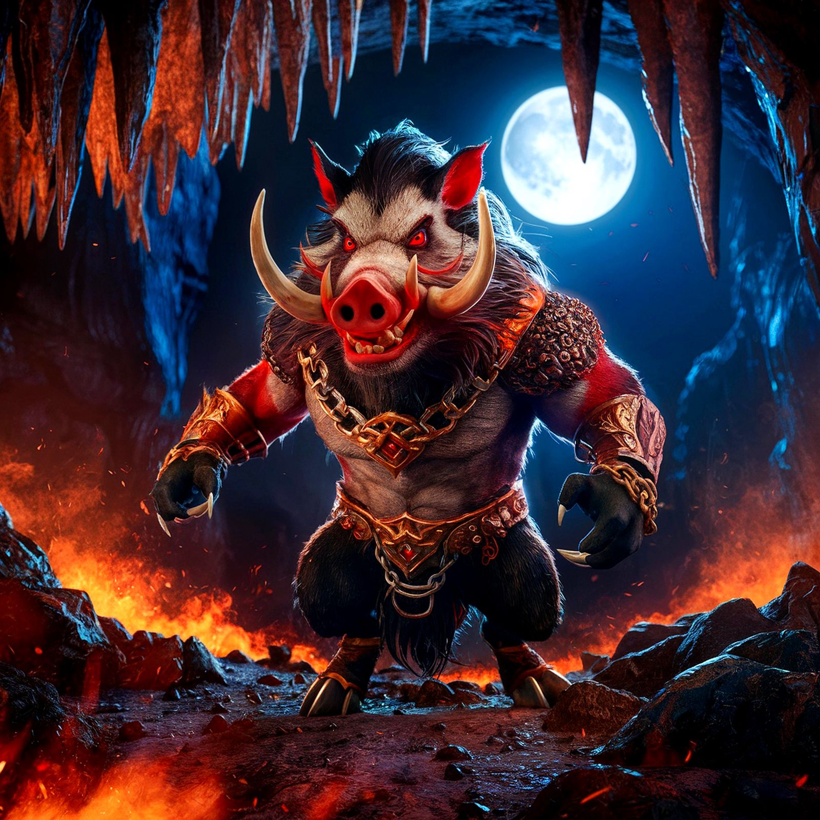 I'M NOT A BAD BOY, I'M A BAD BOAR.