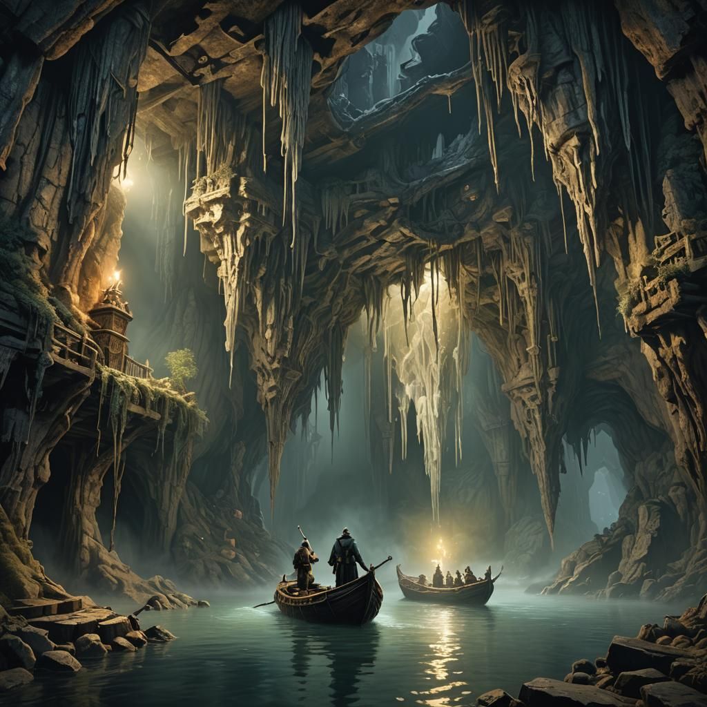 Boat underground   by @19Nightwalker86 