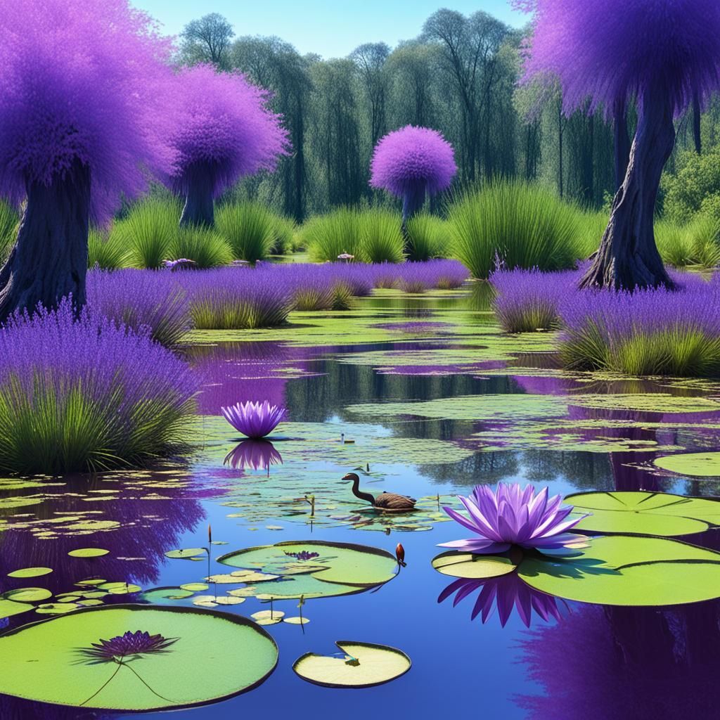 Lavender Lilies