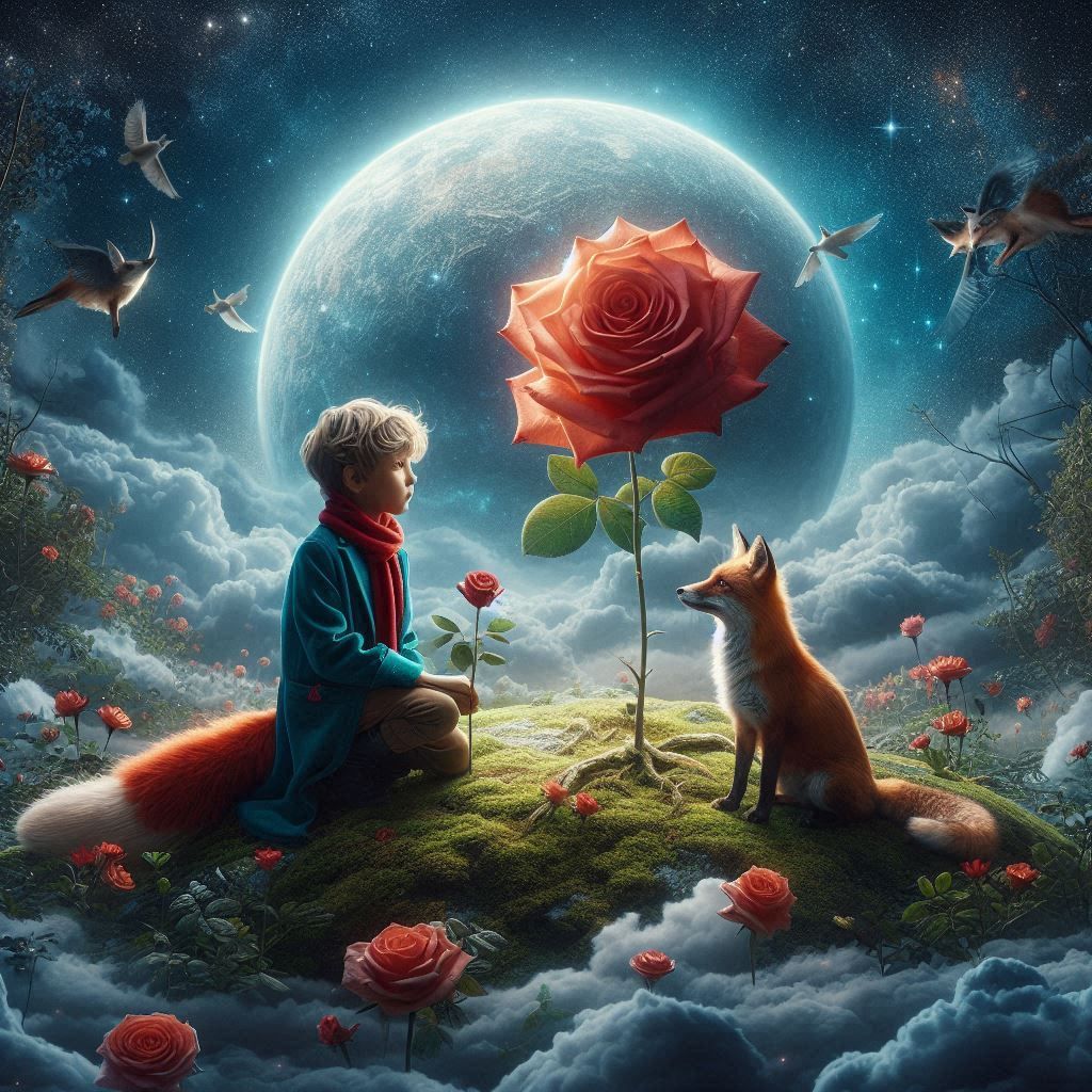 Le petit Prince - AI Generated Artwork - NightCafe Creator