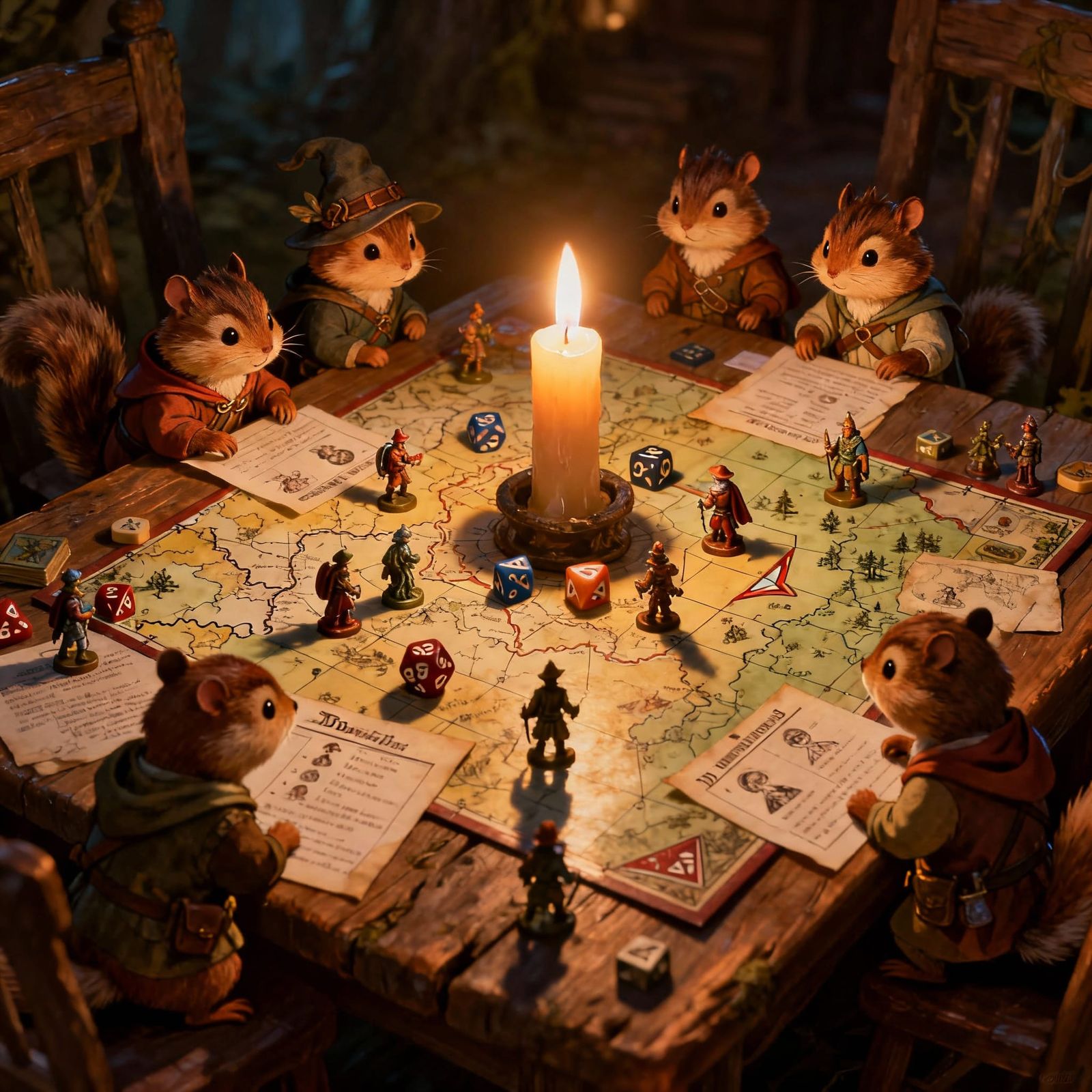 Chipmunk geeks  by @Lorwynd