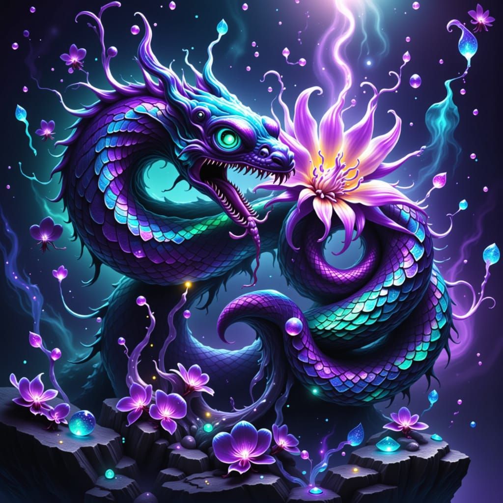 LilacVenom <lora:XelCel:1.0>