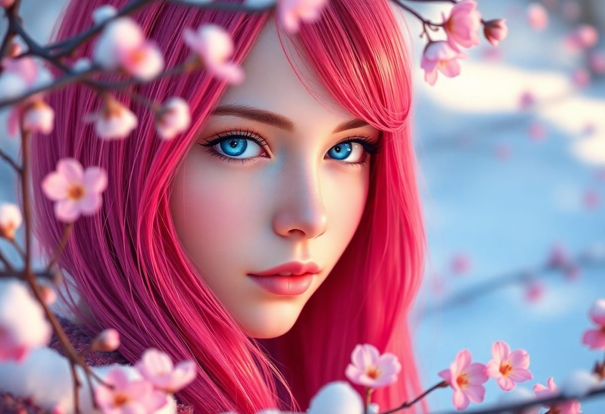 Blooming in Winter's Embrace 2