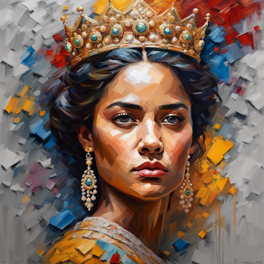 Create an award-winning artistic masterpiece of portrait of ...