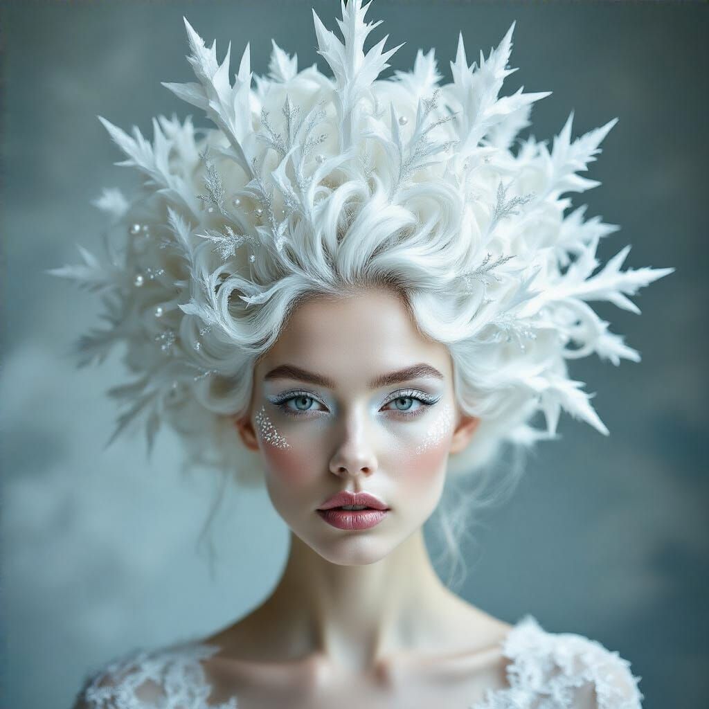 frosted tips  by @KRoseCarol