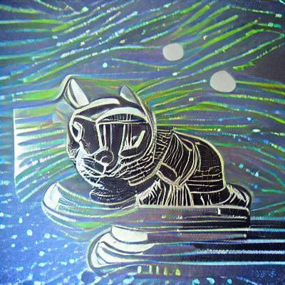 Astronaut Cat