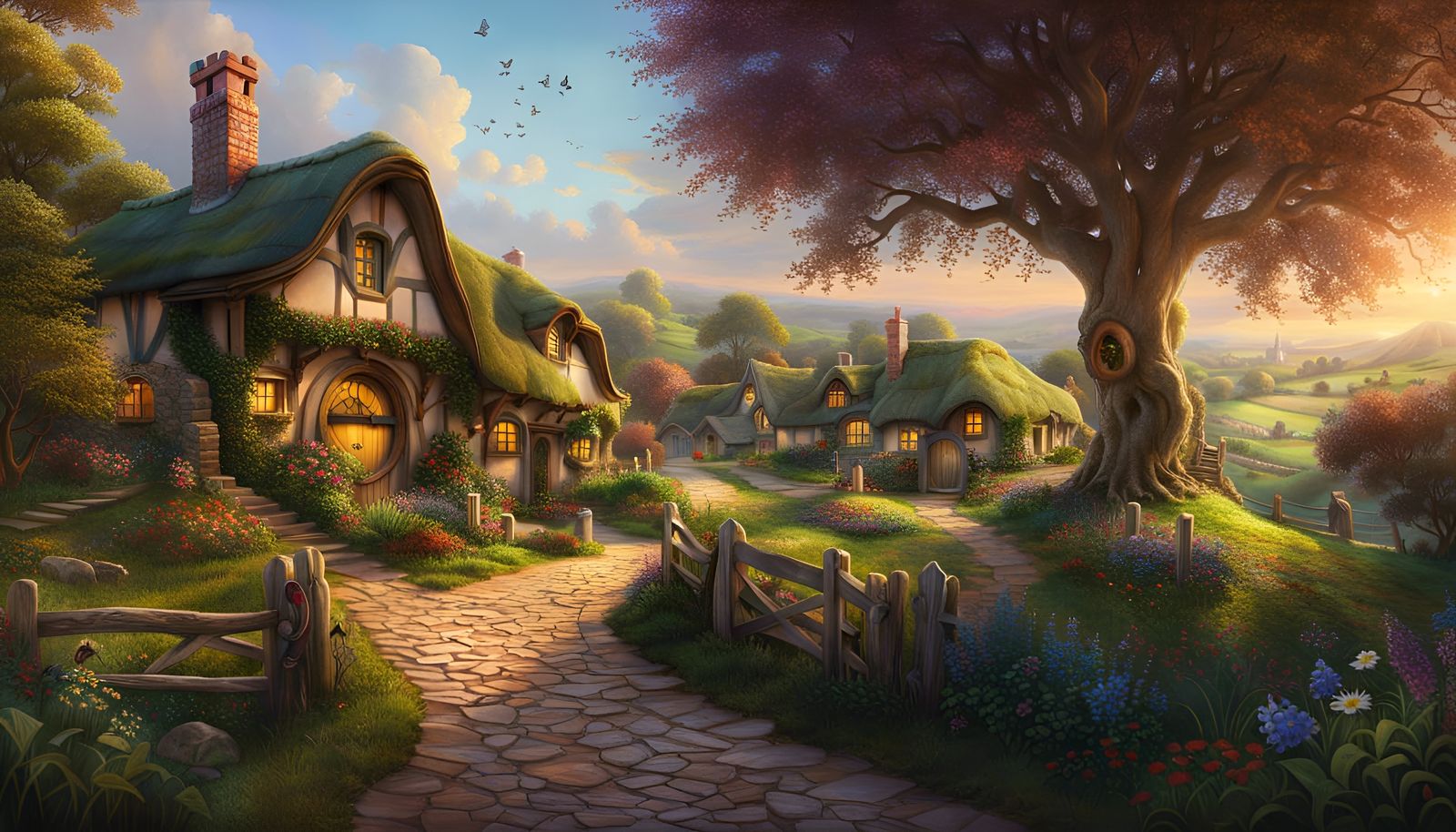 Bag End, welcome to Shire  by @Fibek