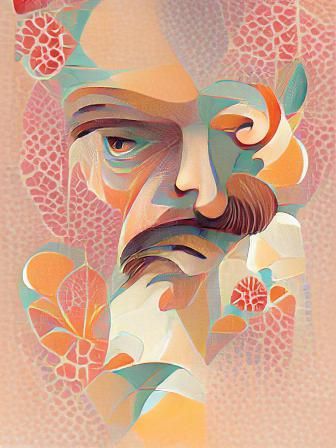 Robert Makłowicz | Portrait | Beautiful Nouveau Art Illustra...