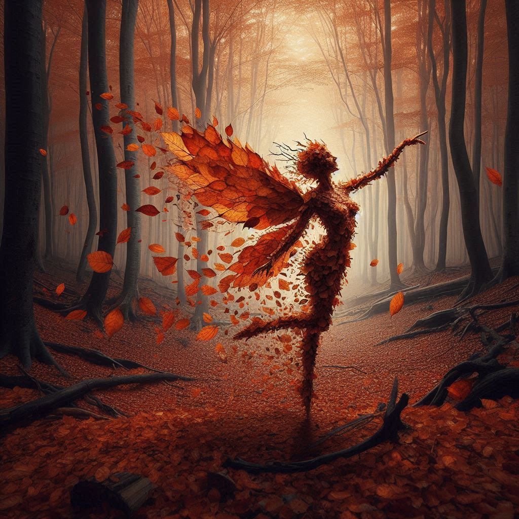 Autumn fairy