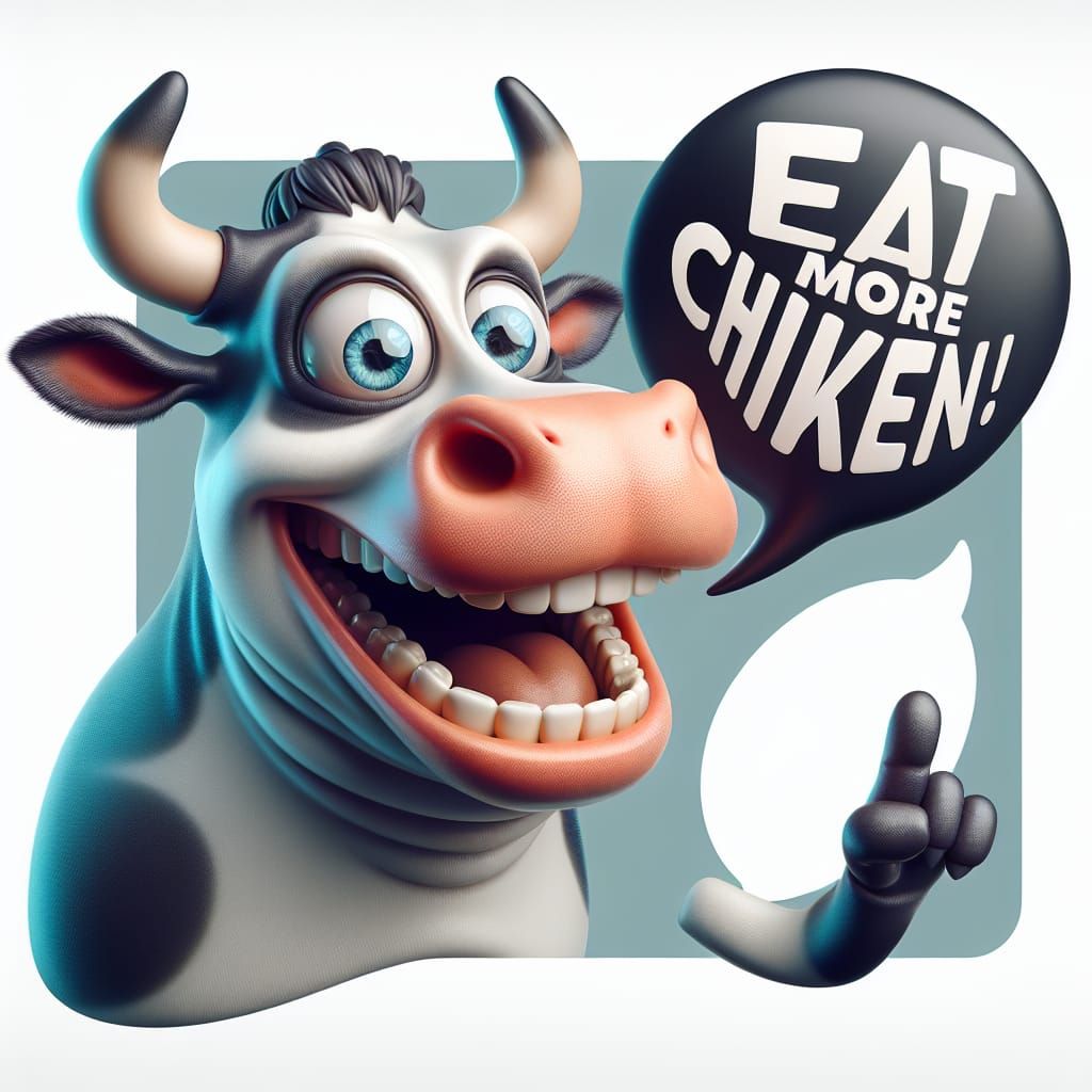 Eat more chicken  by @MacMikkola