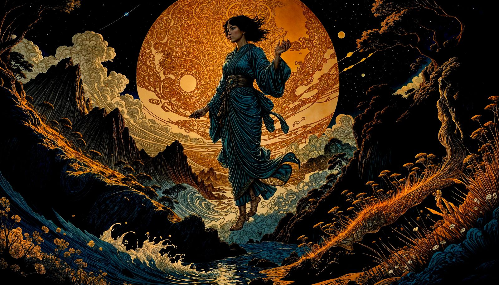 F⊙P: Steps Retraced  by @The Lord of Limbo