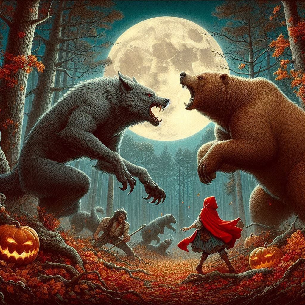 Werewolf vs Grizzly