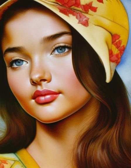 Miranda Kerr - AI Generated Artwork - NightCafe Creator