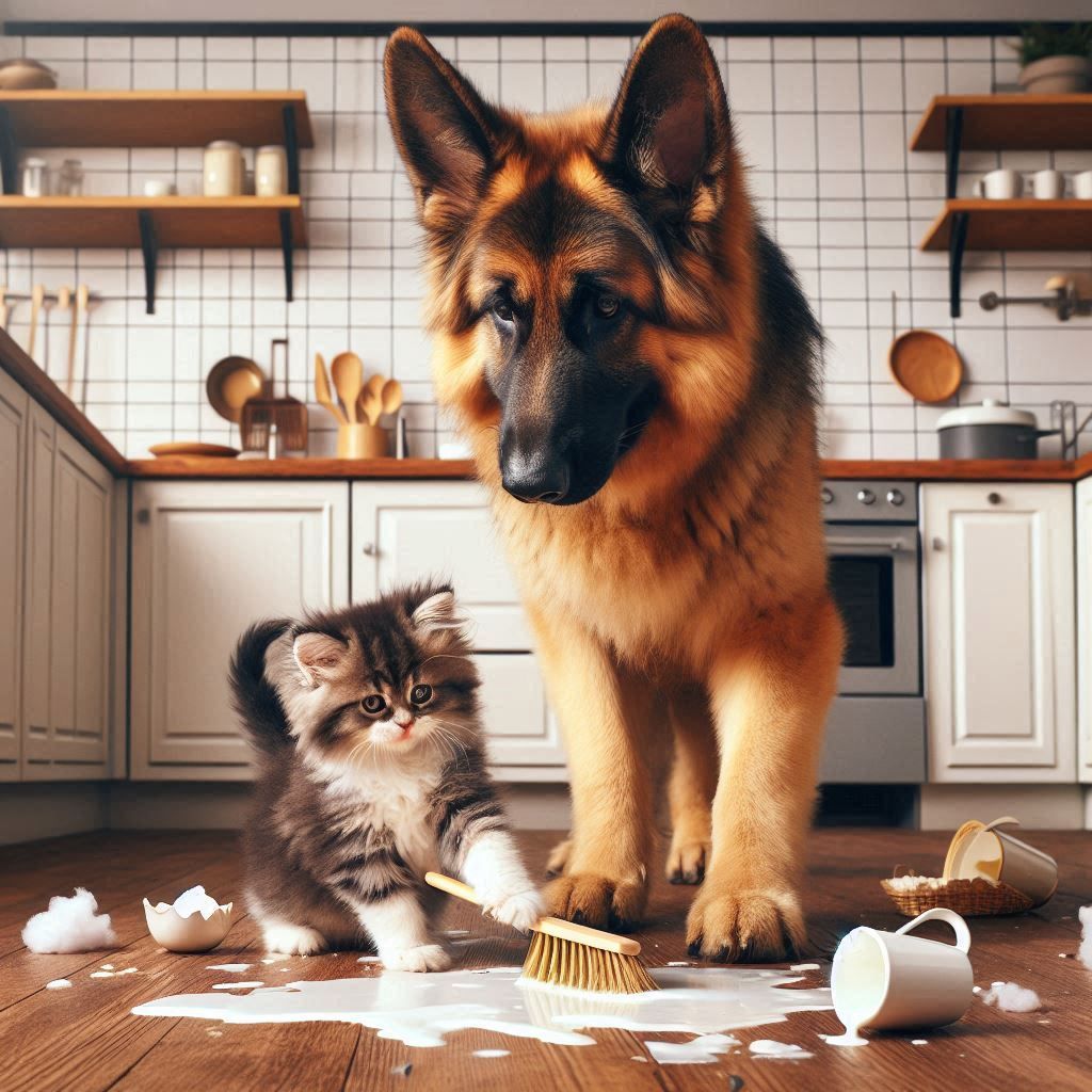 Hurry - before mom comes home