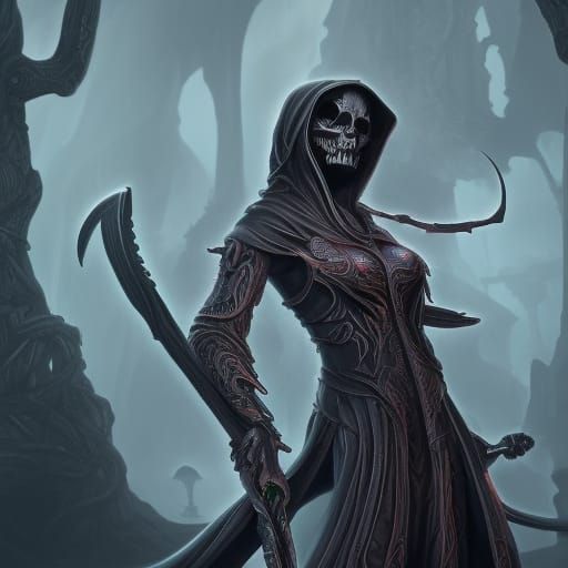 The Grim Reaper AbhiChan - Illustrations ART street