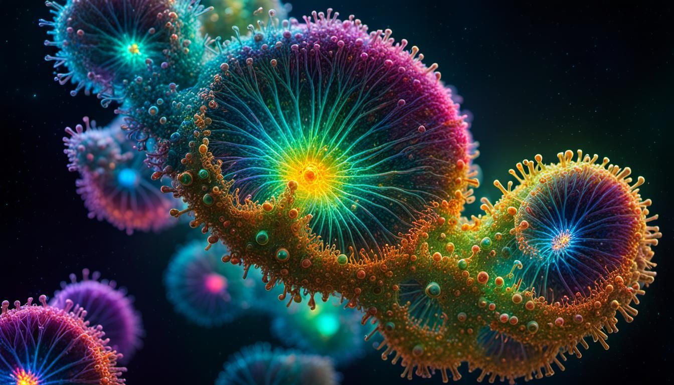 Amoebas Fantasia  by @eGarden