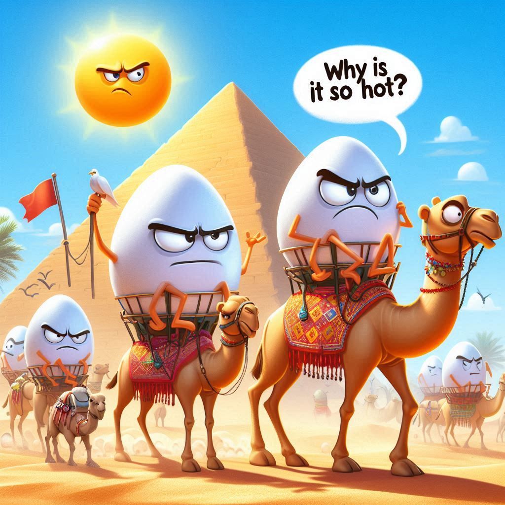 Visiting The Pyramids During The Summer!