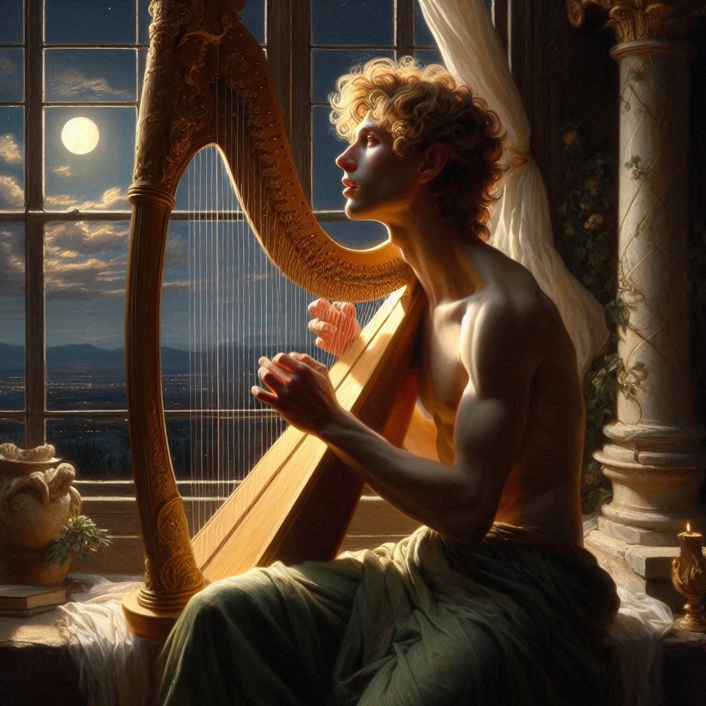 The Lonely Harpist - 002