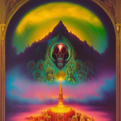 If Hell is an Abyss then Abaddon is the Abyss , Lisa Frank ,...