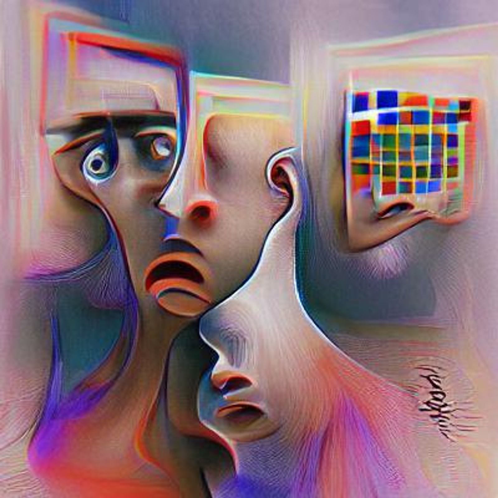confusion paintings