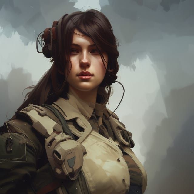 Army Women - AI Generated Artwork - NightCafe Creator