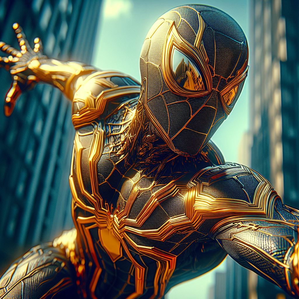 Spiderman - Black & Gold