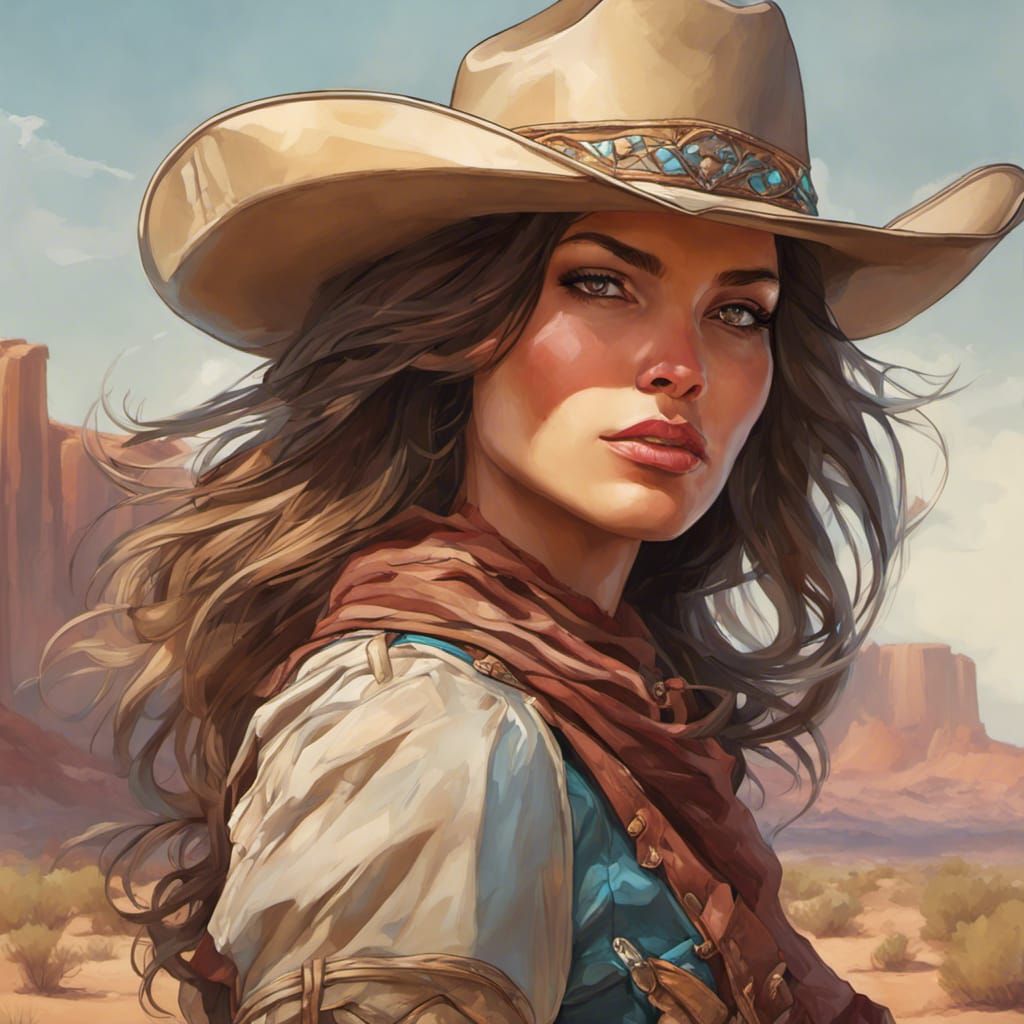 Welcome in The Wild Wild West - AI Generated Artwork - NightCafe Creator