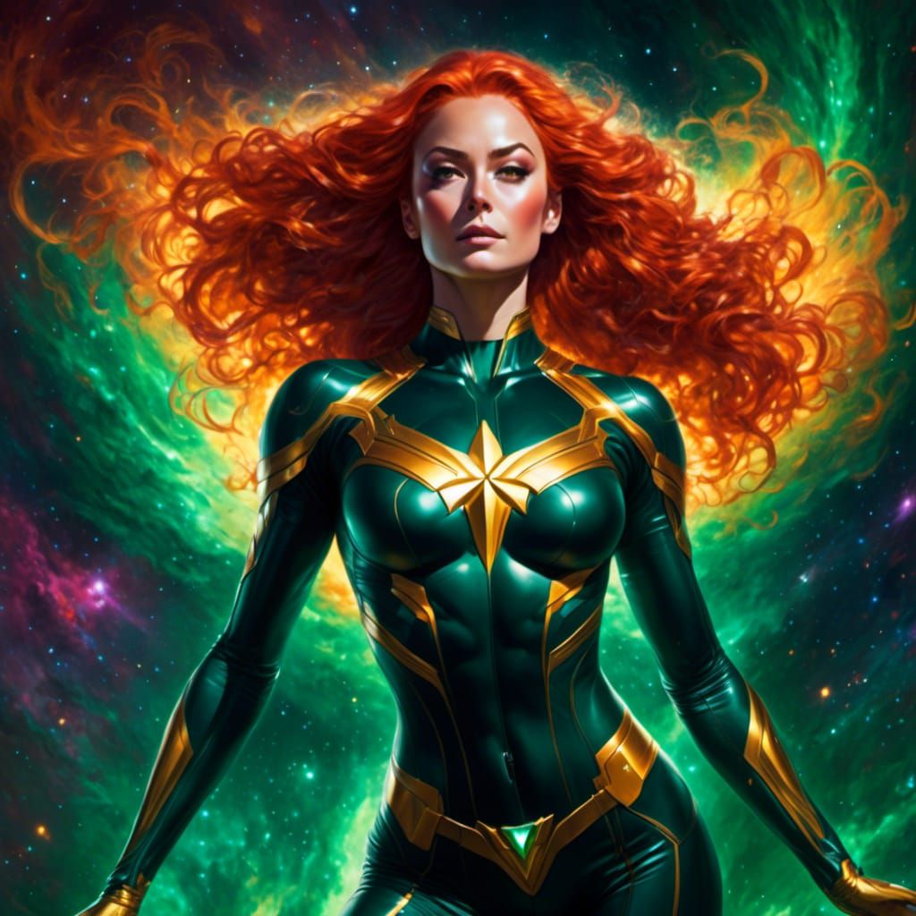 Jean Grey - AI Generated Artwork - NightCafe Creator