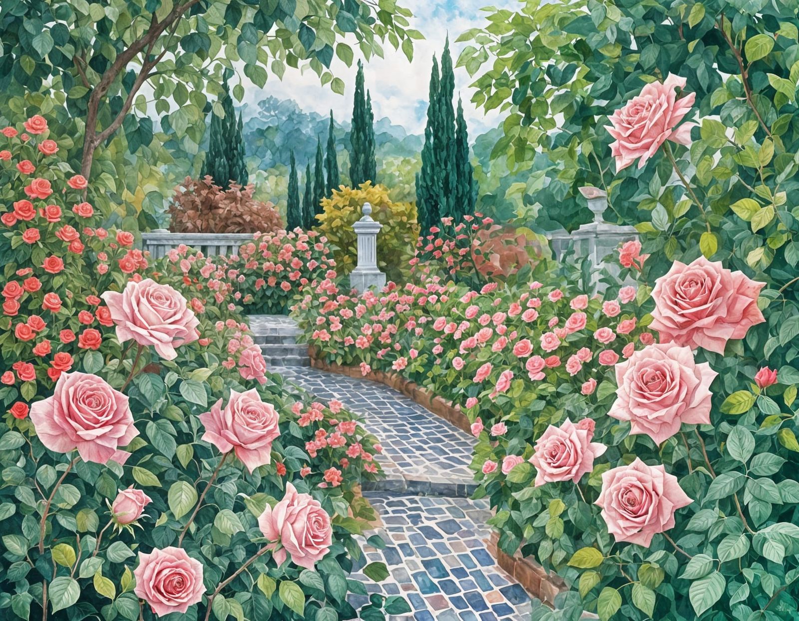 Enter The Rose Garden 🌸 🌹