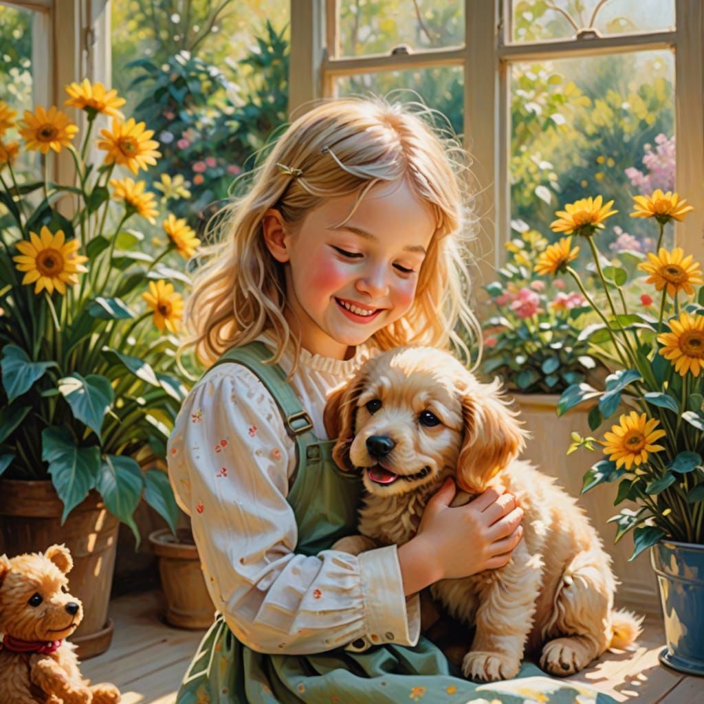 Happiness is my pet puppy.  by @Suz