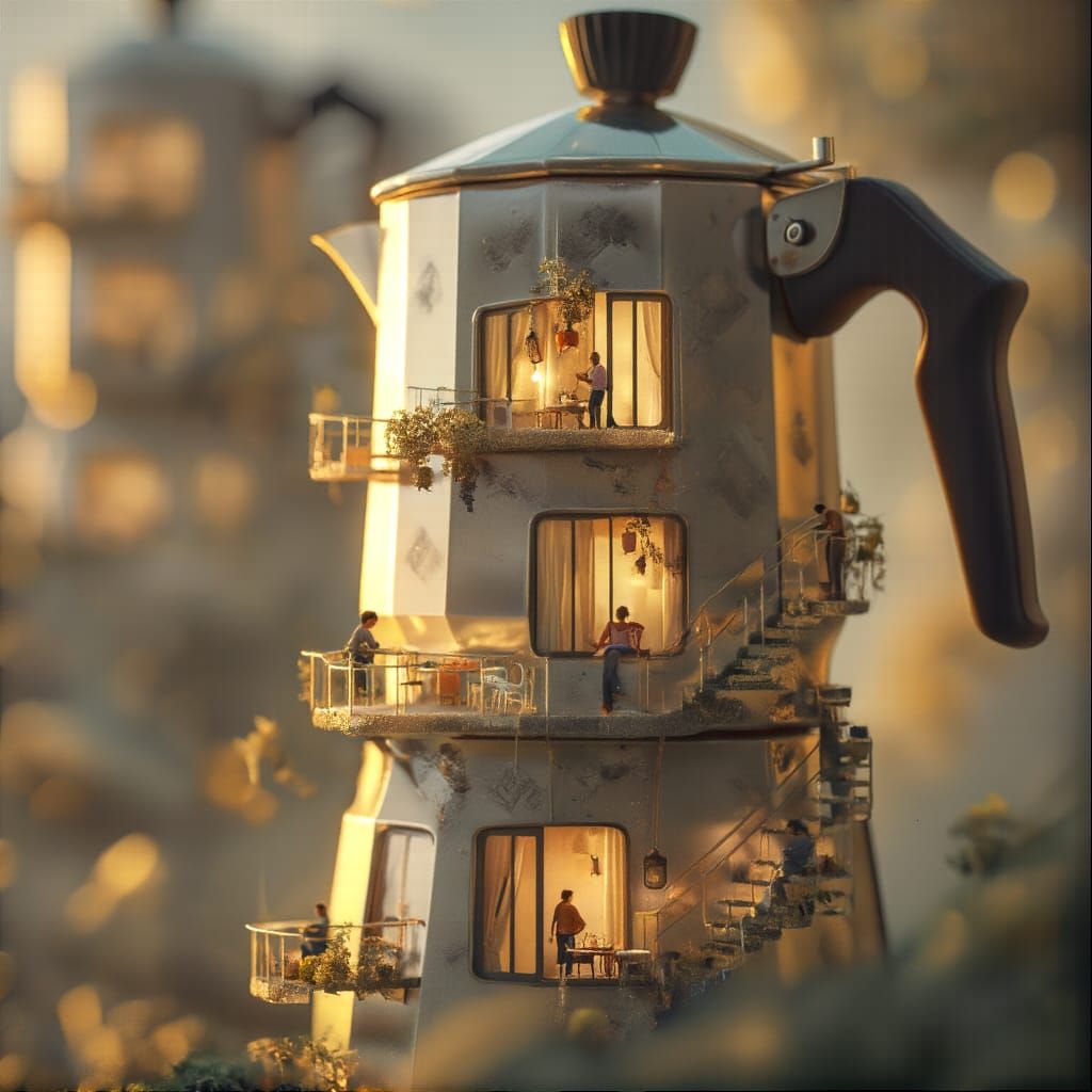 The tiny people that live in my moka