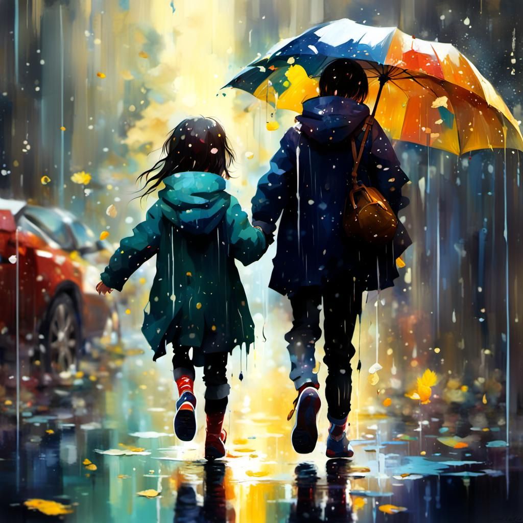 In a hurry  by @Dobiki